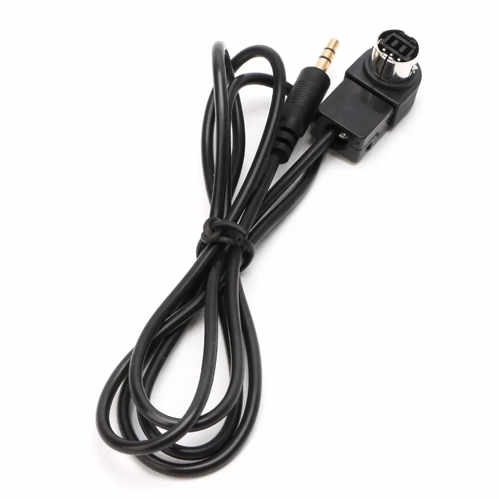 1Pc 3.5mm Auto Car Aux Input Cable Mini Plug For ALPINE AI-NET MP3 Ornate Cables