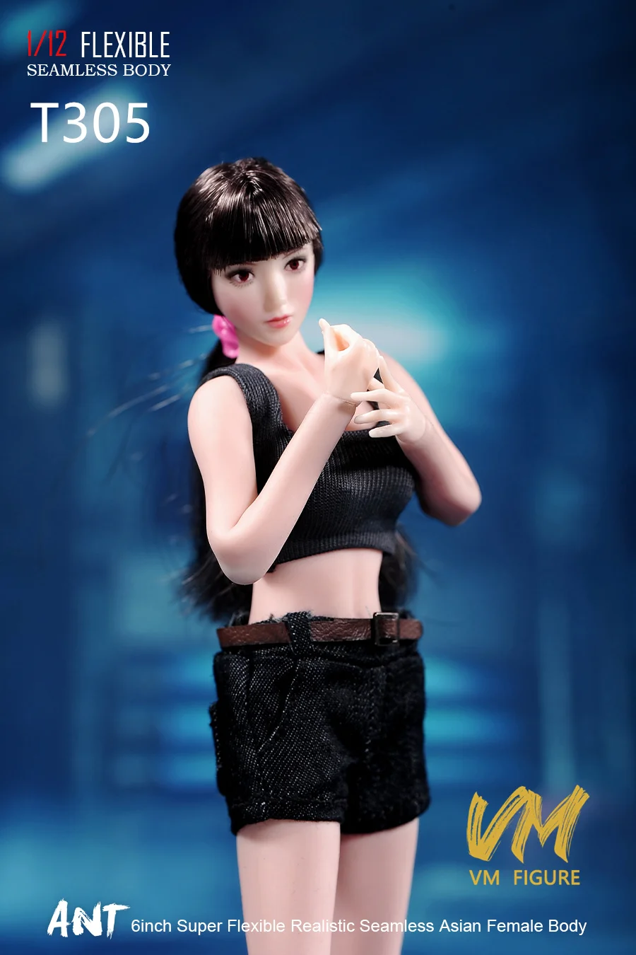 ANT T305 1/12 Super-Flexible Seamless Body with Detachable Feet 6