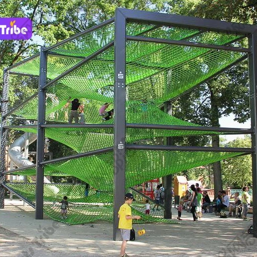 Rope Play Net For Outdoor And Indoor Commercial Playground Of Amusement Park