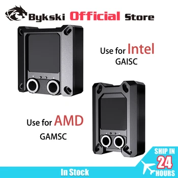 Granzon GAMSC / GAISC Digital Display CPU Block Use for AMD RYZEN 3600 AM3 AM4 / INTEL LGA 1700 1800 1150 X99 2011 Water Cooler