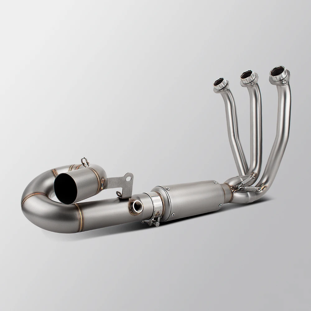 675SS Exhaust Front Link Pipe For CFMOTO 675SR-S 675SRS 675NK Motorcycle Exhausts Pipe Sport Racing Rotate Headers Tube 51MM