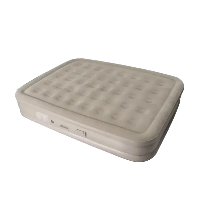 

Air Bed Mattress Camping Mat PVC Inflatable Sleeping Mattress Pad Single Double Person Built-in Pump Thicken Camping Bed