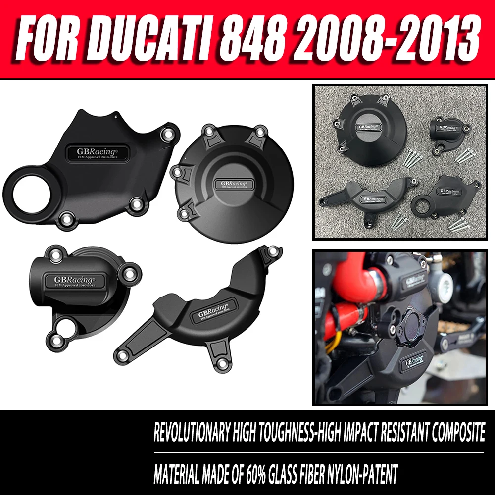 

Для DUCATI 848 2008 2009 2010 2011 2012 2013 Защита крышки двигателя