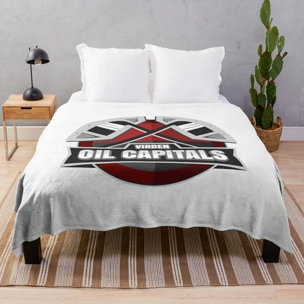 

Virden Oil Capitals Throw Blanket decorative christmas gifts Thermal Blankets