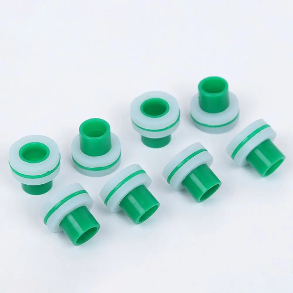 Silicone Sealing Ring PPR Pipe Plugs BSP Thread Buckle Pad Sealing Gasket End Cap Plug 4-Point 6-Point Design Leak-Proof Faucet