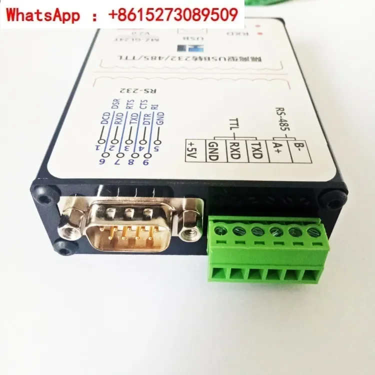 

Optoelectronic isolation USB to 485, 232, TTL three in one USB to RS485 RS232 industrial lightning protection FT232