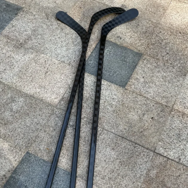 High-End Carbon Fiber Hockey Stick P92 Blade Pattern Rigid Flex 260-560g Weight Eco-Friendly Materials Flared Hem Foldable