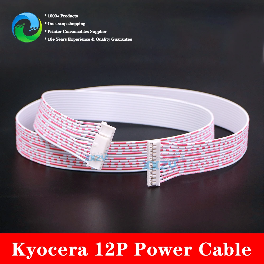 

Kyocera 12P Кабель печатающей головки Шнур питания для струйного принтера УФ-машины Кабель передачи данных Сигнальная линия 12 контактов