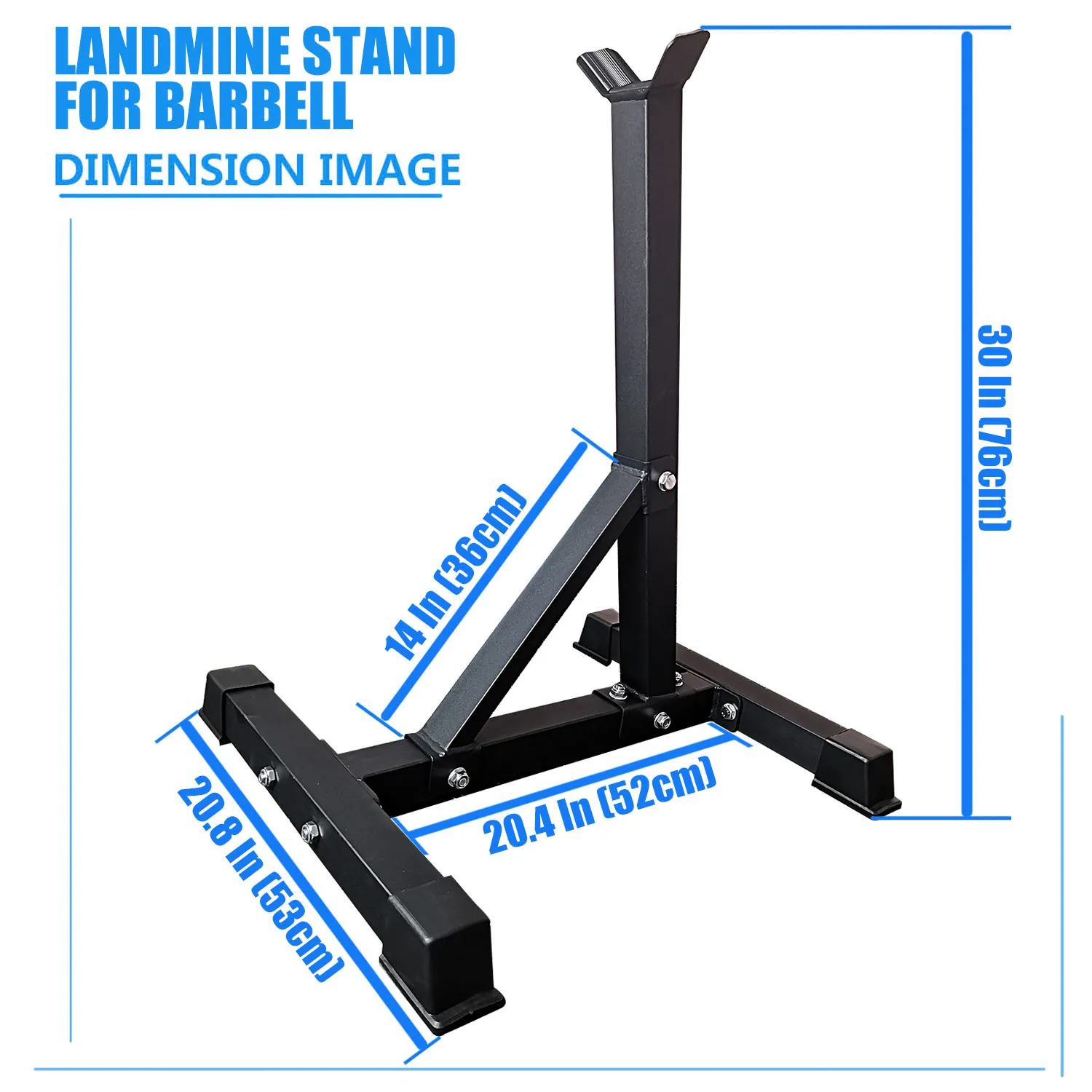 Viking Press Landmine Handle for 2-Inch Barbell T-Bar Row Attachment Core Strength Training Accessories Shoulder Press Landmine