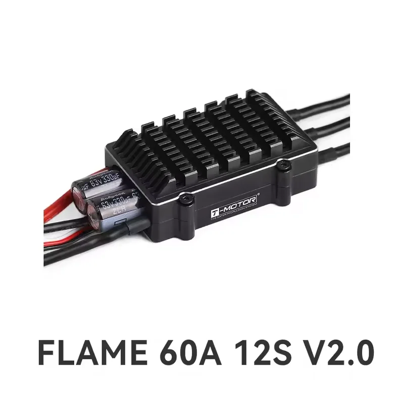 T-MOTOR FLAME 60A 12S V2.0 Multi-Rotor Drone ESC 6-12S Electronic Speed Controller For Efficient reasonable dissipation