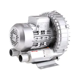 High Pressure Vortex Fan Centrifugal Fan Industrial Powerful Blower Vortex Air Pump Vacuum Pump Fish Pond Aerator 250/370