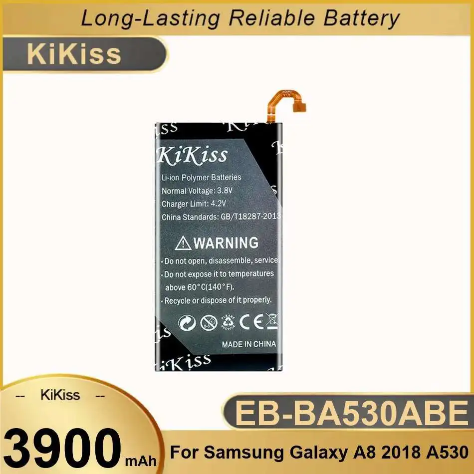 

For Samsung Galaxy A8 2018 A530 SM-A530F Mobile Phone Battery EB-BA530ABE High-Efficiency 3900Mah