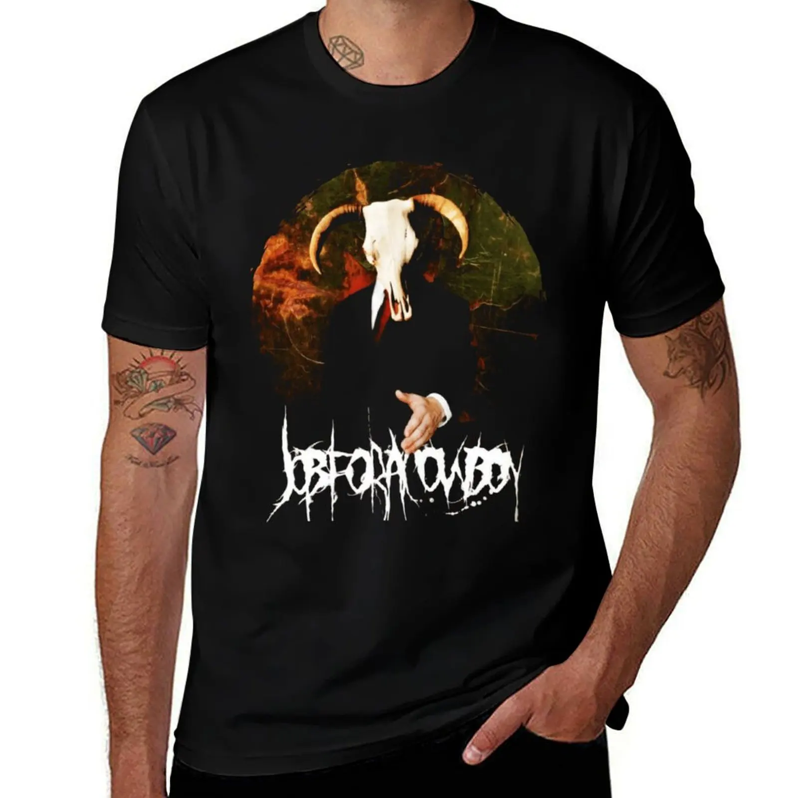

Футболка Top Merch Job For Deathcore, футболки с рисунком рэпера, мужские забавные футболки большого размера