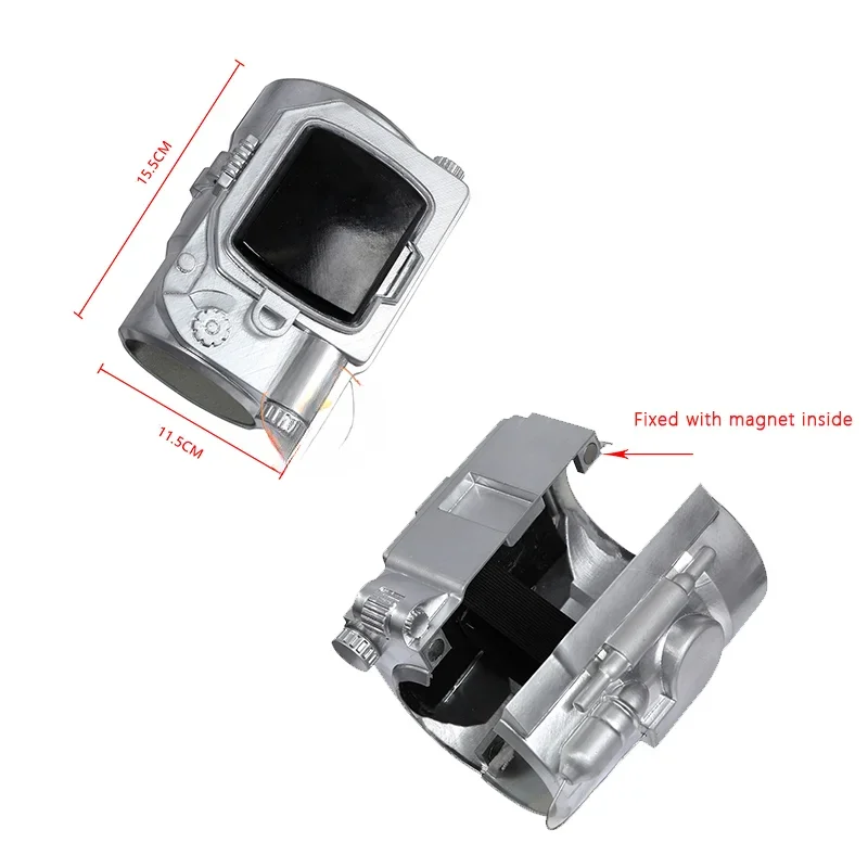 Fato de Cosplay Lucy para Mulher, Fato de Sobrevivente Feminino Macacão Azul, Adereços de Braço, Festa de Halloween, Moda, Outono