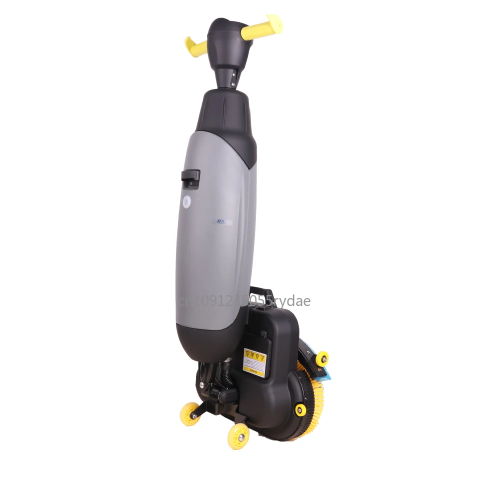 C430BN Flexible Mini 16 Inch Upright Micro Floor Scrubber Dry For Restaurant And Offices