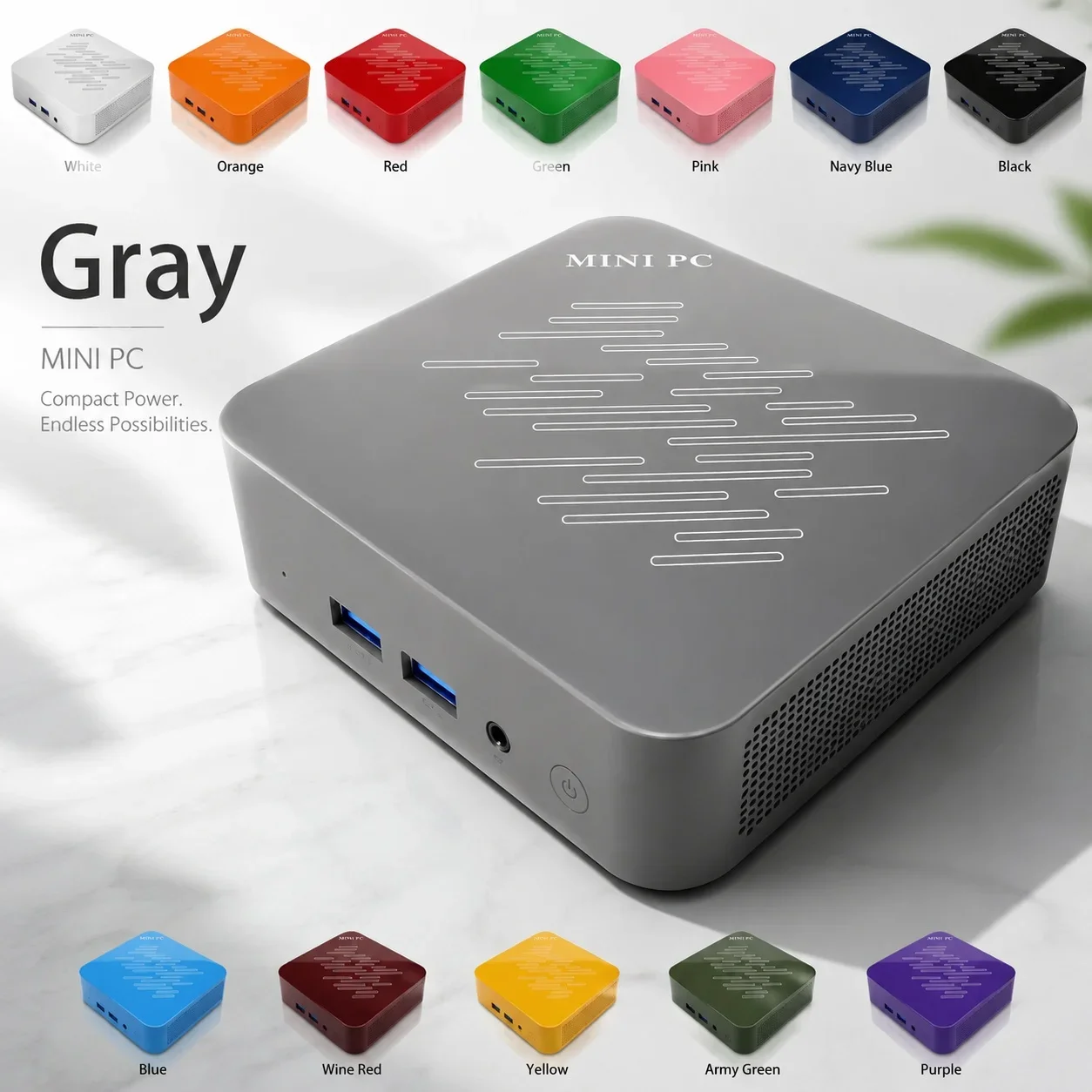 Mini PC Intel Core I9 10980HK Processor Windows 11 Mini Computer 16GB RAM 1TB/2TB SSD WiFi 6 Bluetooth 5.2 For Home Office Use