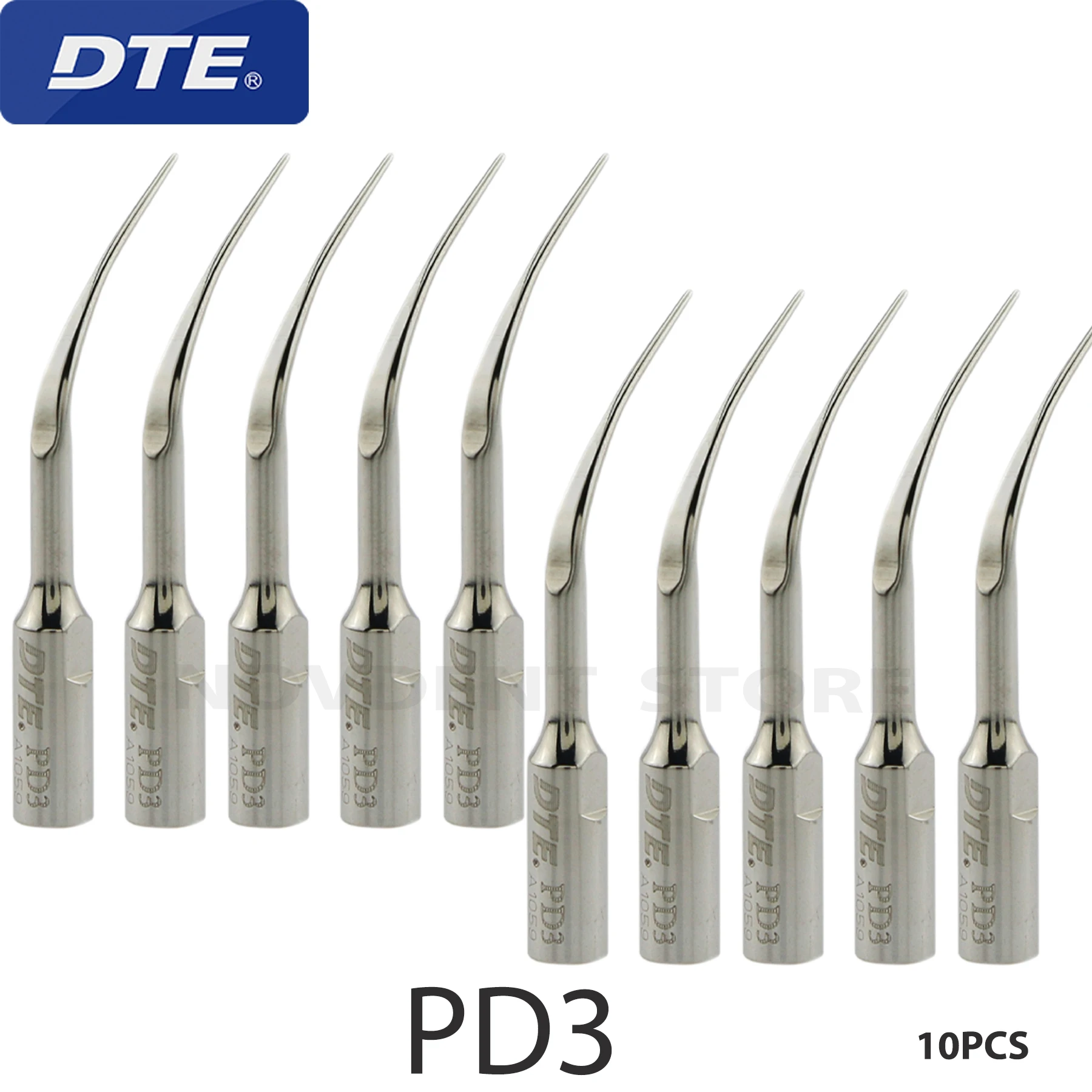 PD3 Woodpecker DTE Dental Ultrasonic Scaler Tips remove subgingival fit Periodontics teatment