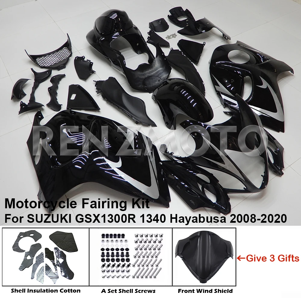 

S1308-108a Motorcycle Fairing Set Body Kit Plastic For SUZUKI GSX1300R 1340 Hayabusa 2008-2020Accessories ABS Injection Bodywork