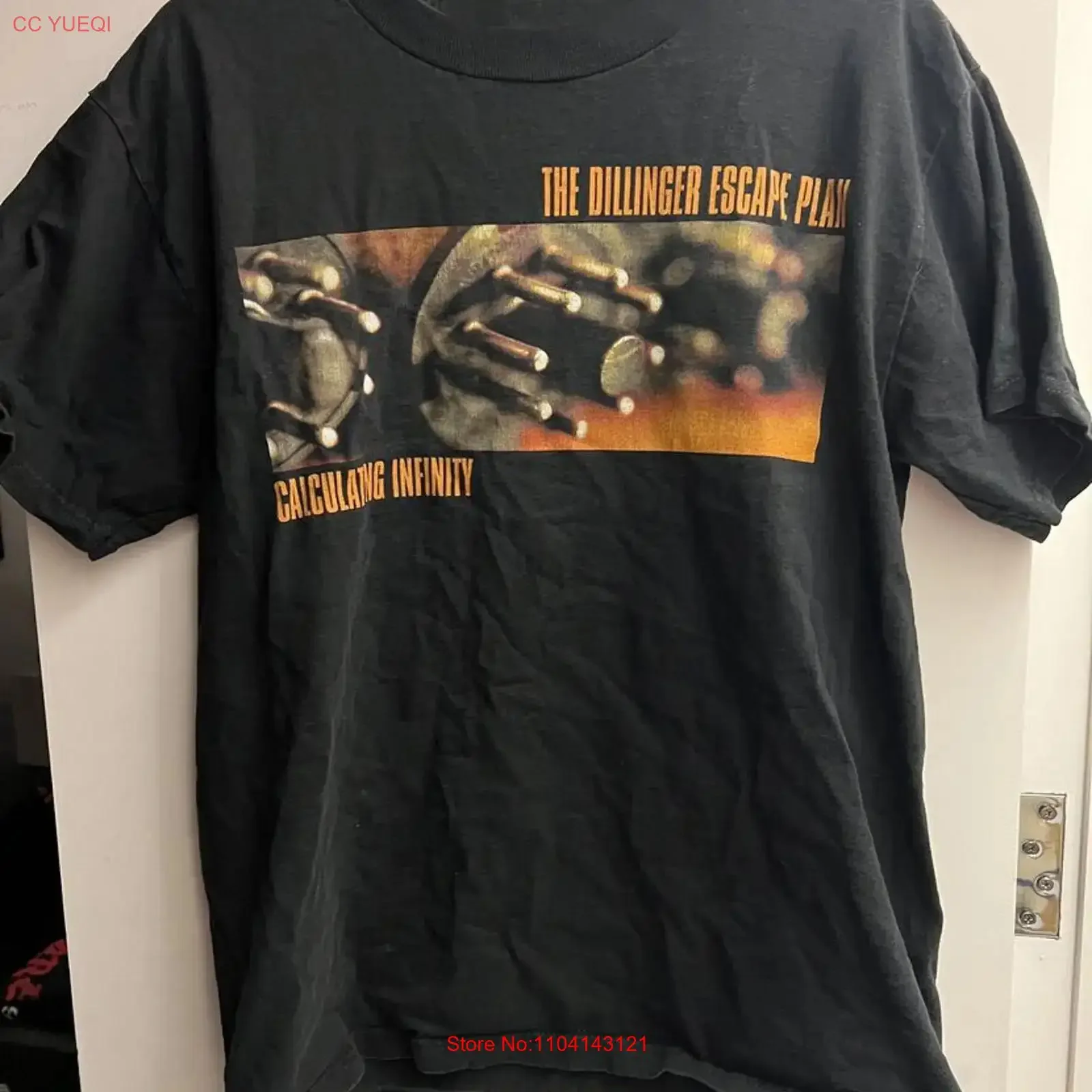 Dillinger Escape Plan Calculating Infinity S 5XL T Shirt IA220 vintage Washed Soft Breathable Stylish Top For Everyday Wear