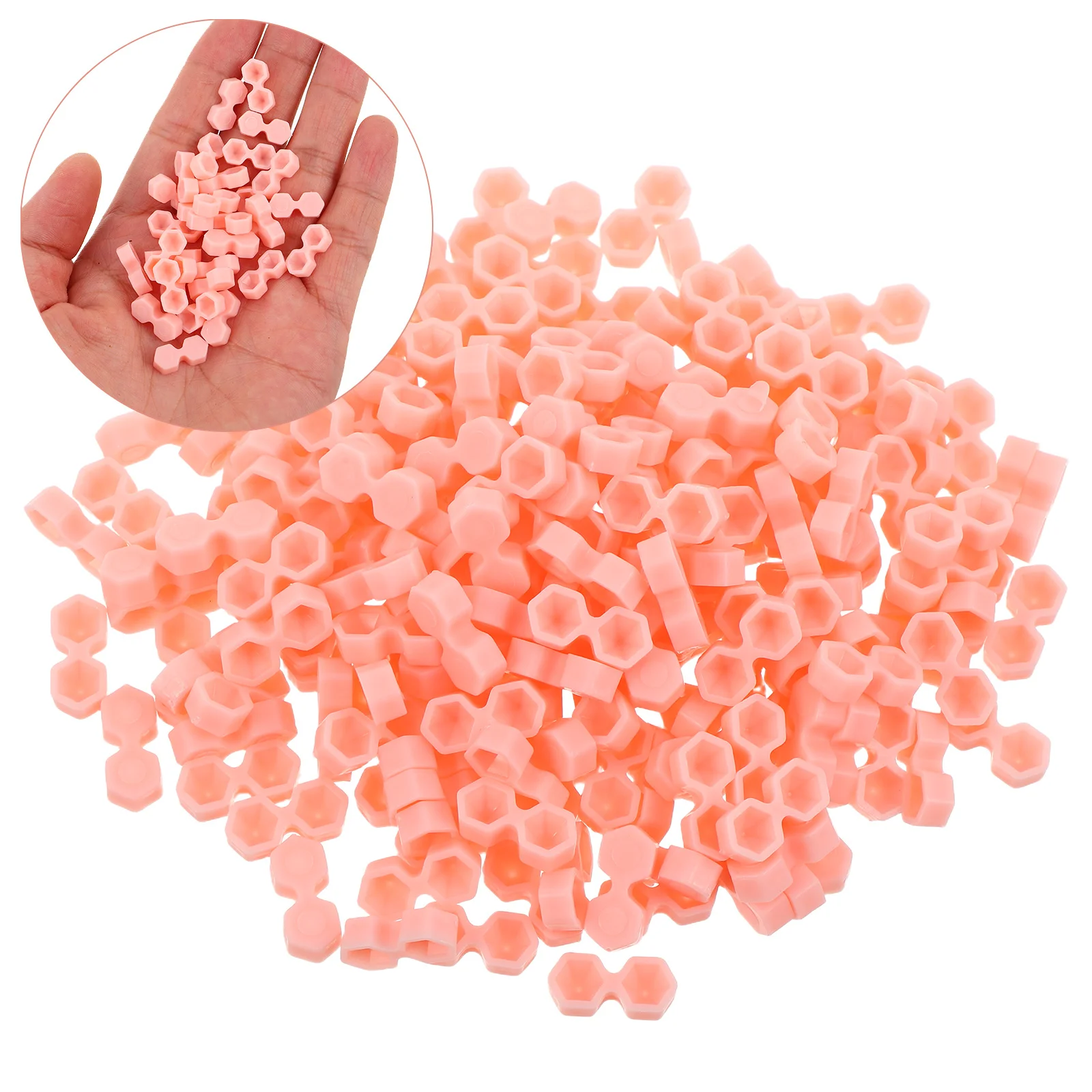 200 個まつげエクステンション接着剤カップコーンデザイン正確なボリュームコントロール延長時間デュアルホール構造軽量ポータブルまつげ