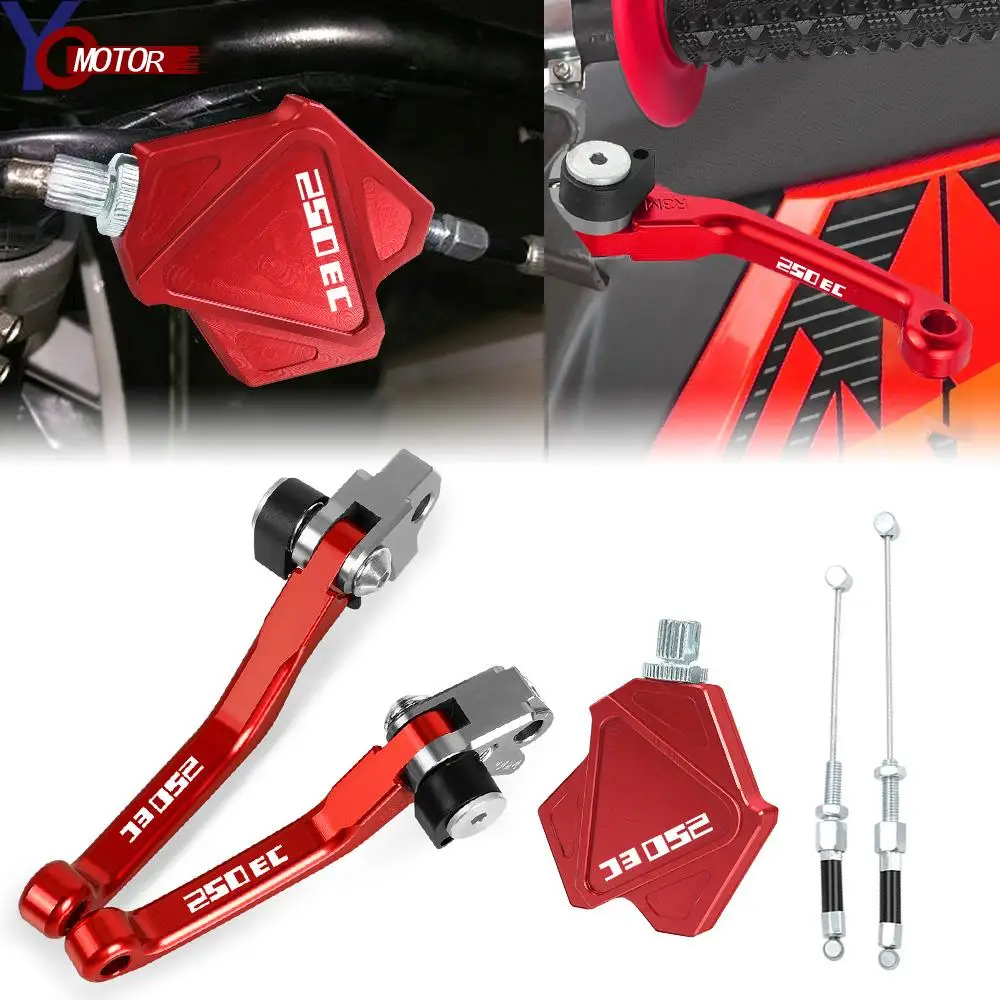 

For GASGAS 250EC 2005-2018 250 EC Motorcycle Brake Clutch Lever Stunt Clutch Easy Pull Cable Lever System Aluminum Accessories