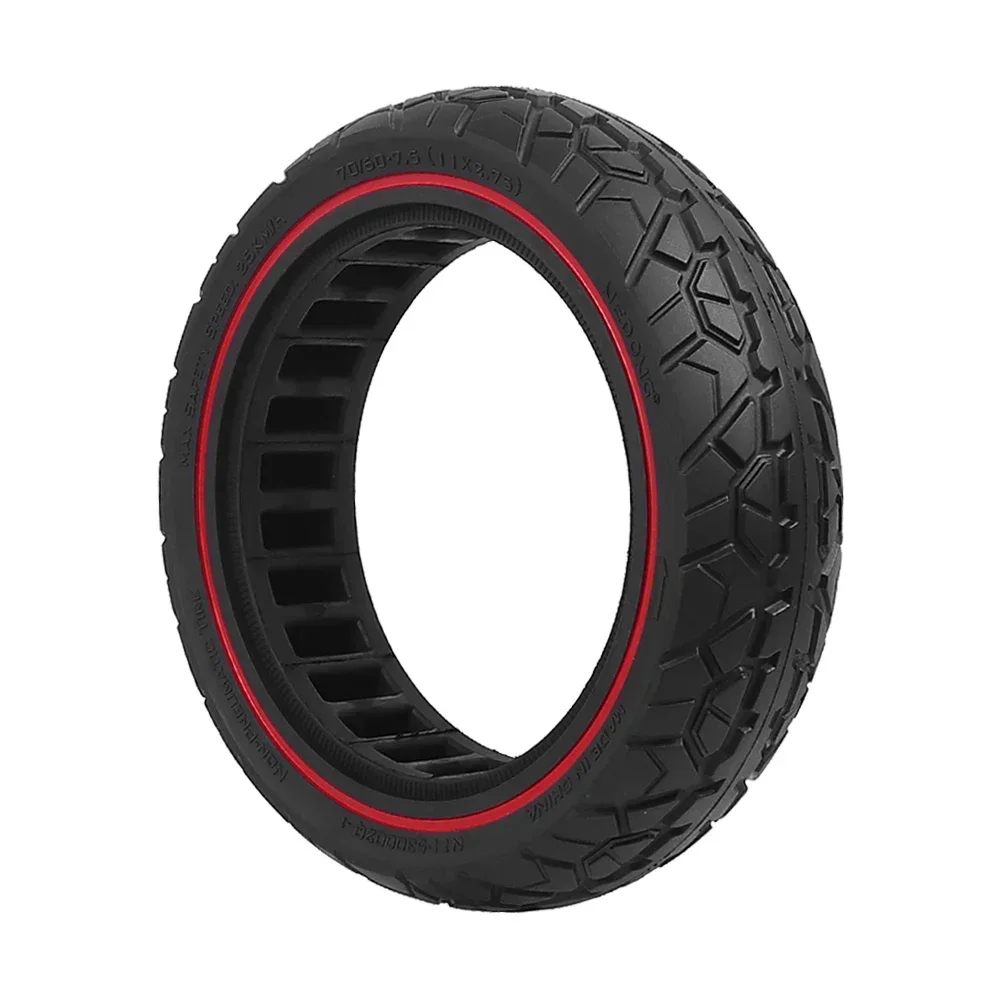 10 Inch 70/60-7.5 Off-Road Solid Tire for Segway Ninebot ZT3 ZT3 Pro G3 Electric Scooter Non Slip Honeycomb Shock Absorbing Tyre