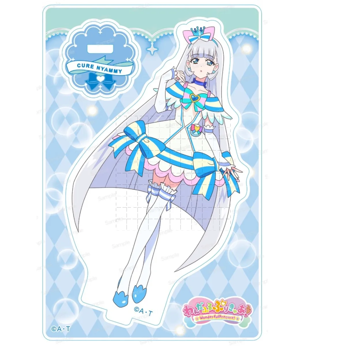 لعبة علاج ليليان Nyammy رائعة ودية الاكريليك حامل دمية أنيمي ايروها كوموجي نموذج لجسم لوحة تأثيري لعبة للهدايا #3