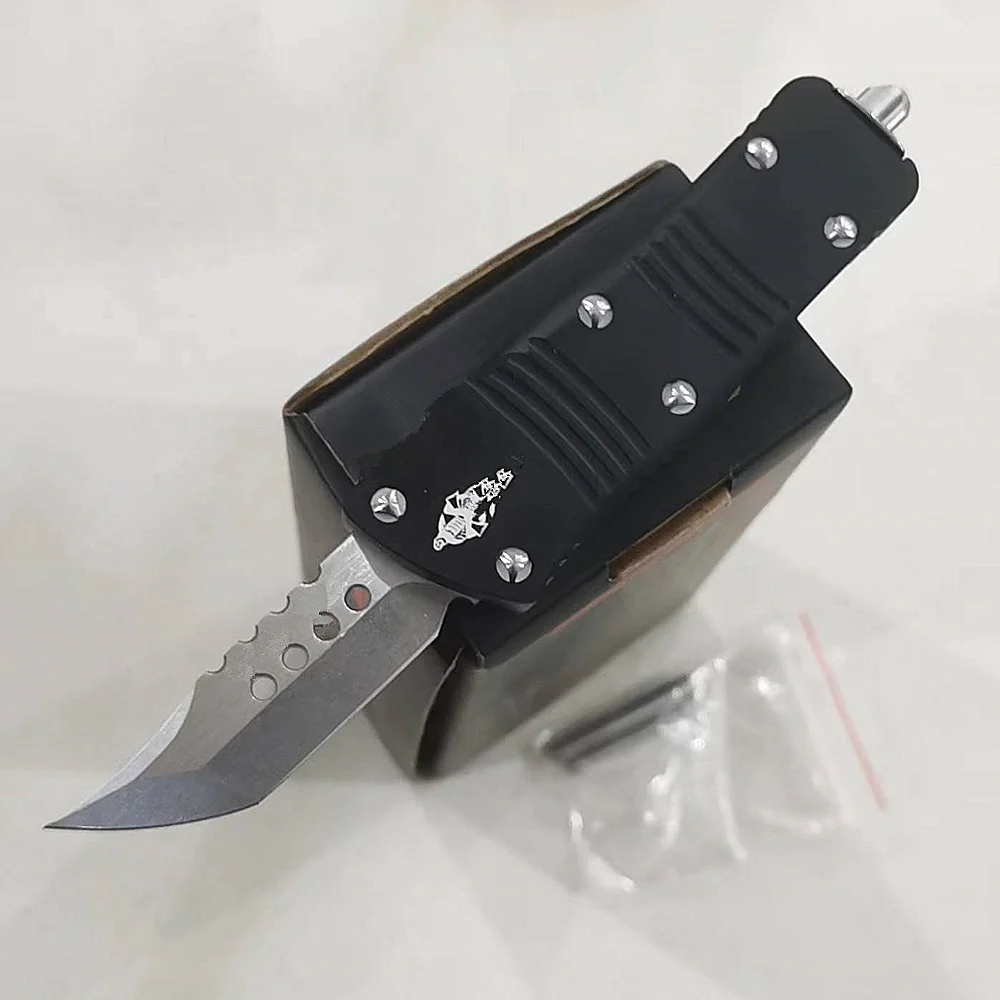 

JUFULE 2023 Mini TD HellHound алюминиевая ручка стальное лезвие для выживания EDC Кемпинг Охота уличный кухонный инструмент ключ универсальный нож