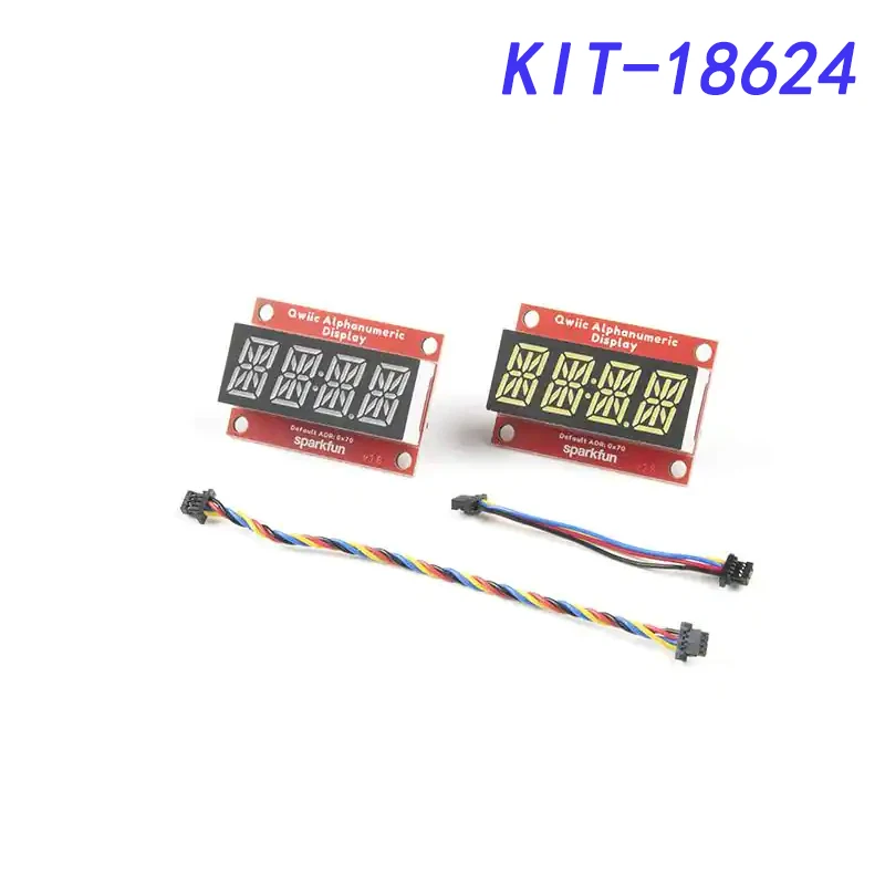 

KIT-18624 SparkFun Qwiic Alphanumeric Kit