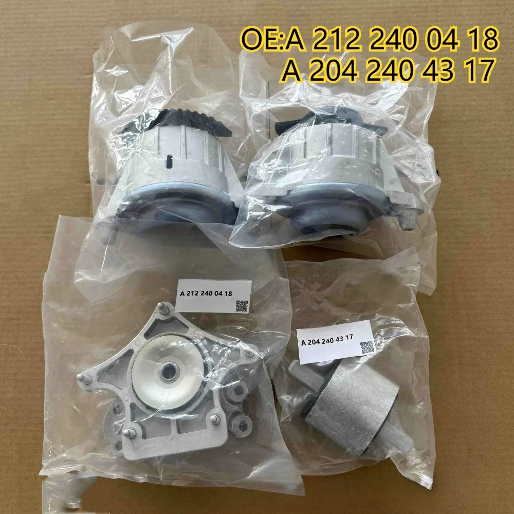 

High quality New For A2122400418 A2042404317 New Trans Mount&Left/Right Engine Installation Kit for Mercedes Benz W204 W207 W218