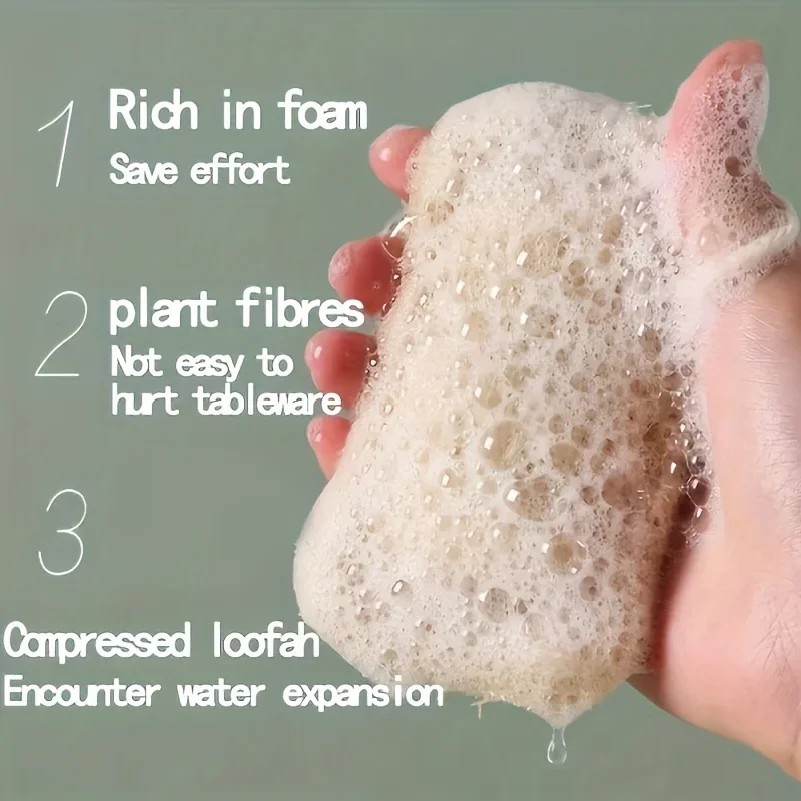 6 éponges exfoliantes naturell - Body Loofah Natural avis et prix