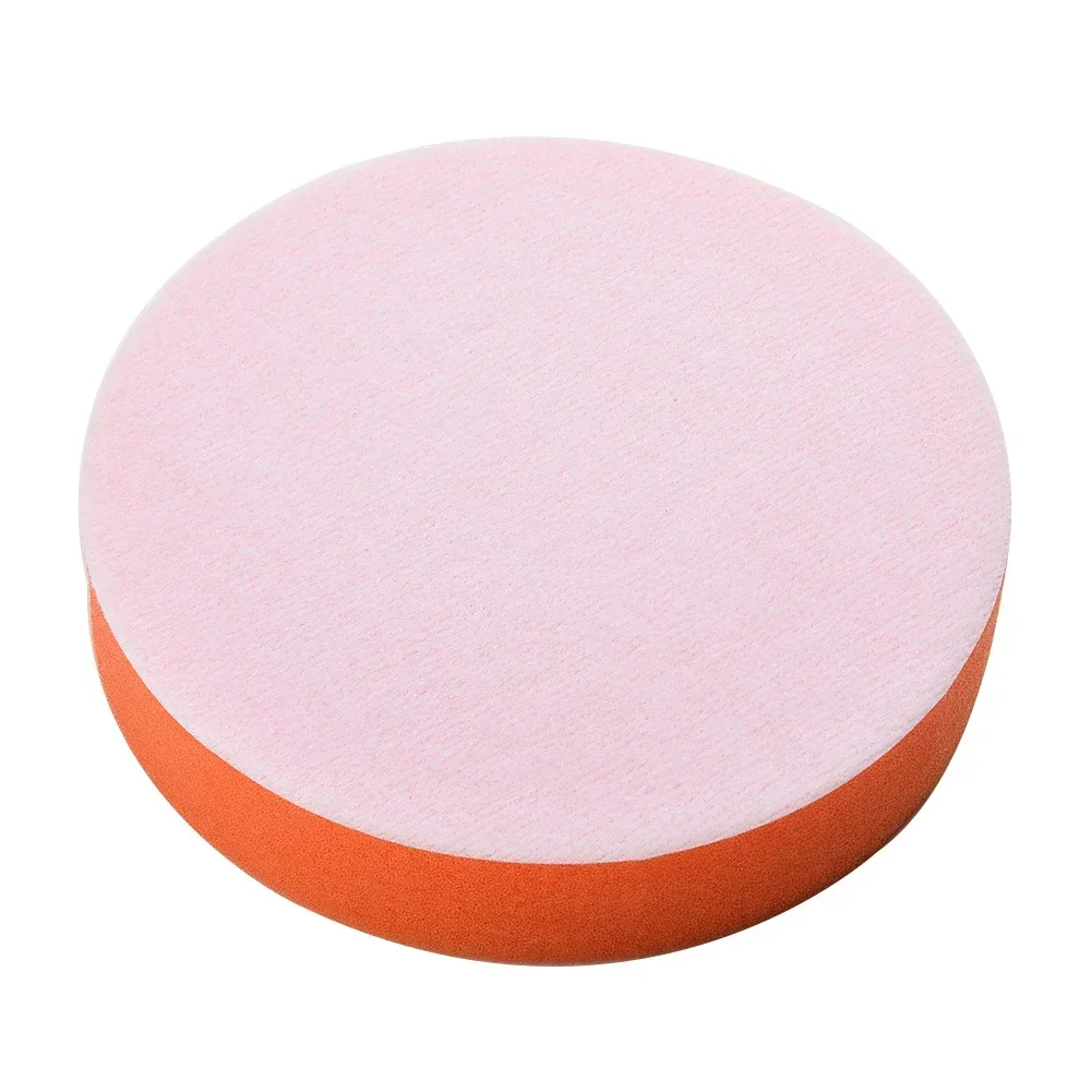 2pcs 125mm Polishing Buffing Pad Flat Sponge Waxing Pads Cleaning Tools For Electric Polishing Machine Polishing Metal Wood