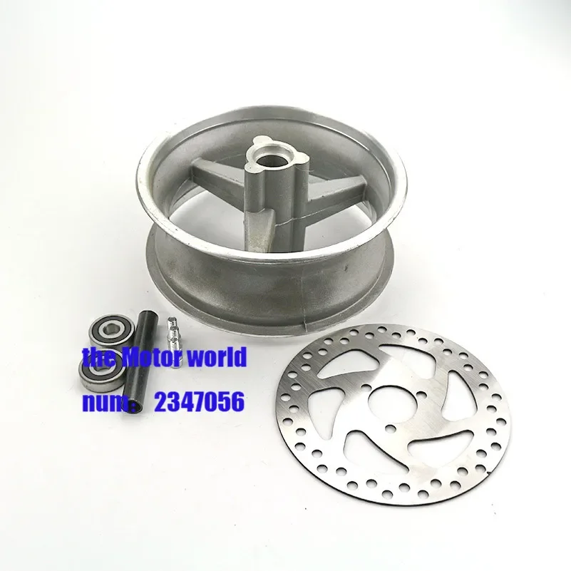 Aluminum Wheel 110/50-6.5  90/65-6.5 front   rear Hub for pocket bike 47cc 49cc MINI