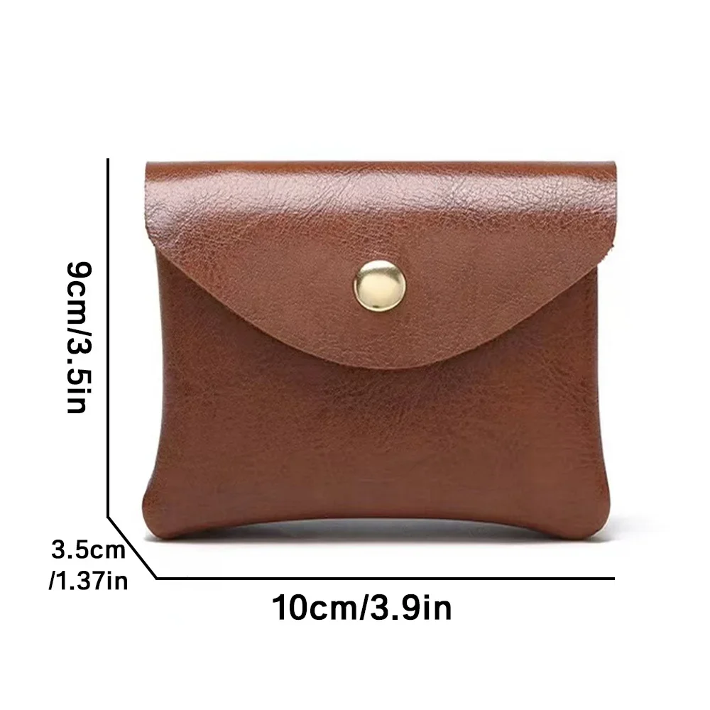 Female Bags Wallet Men's Storage Bag Leather Credit Card Cosmetics Storage Bag Mini Leather Wallet Casual Office Weekend Trip