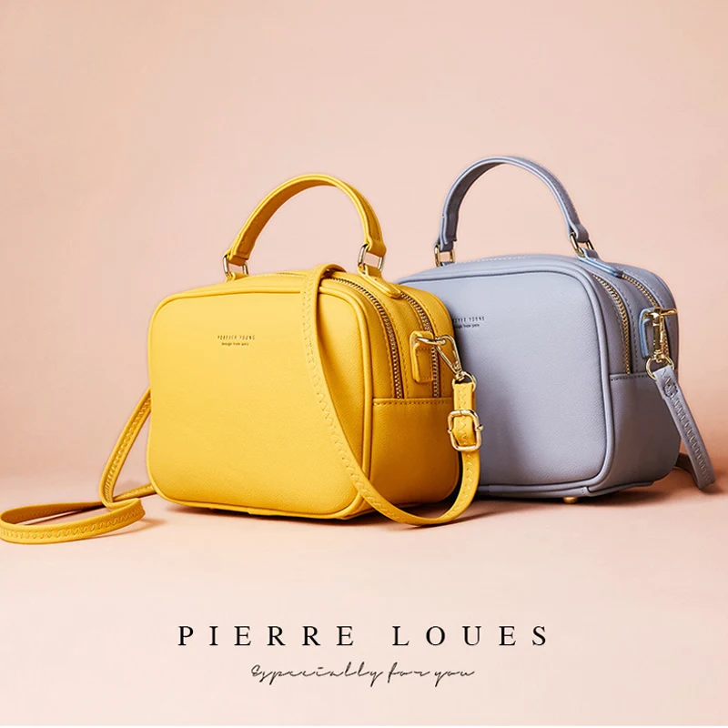 Leather Handbags Women Bags Luxury Designer Large Capacity High Quality Shoulder Bag Simple Fresh Crossbody Bag Carteras bolsa