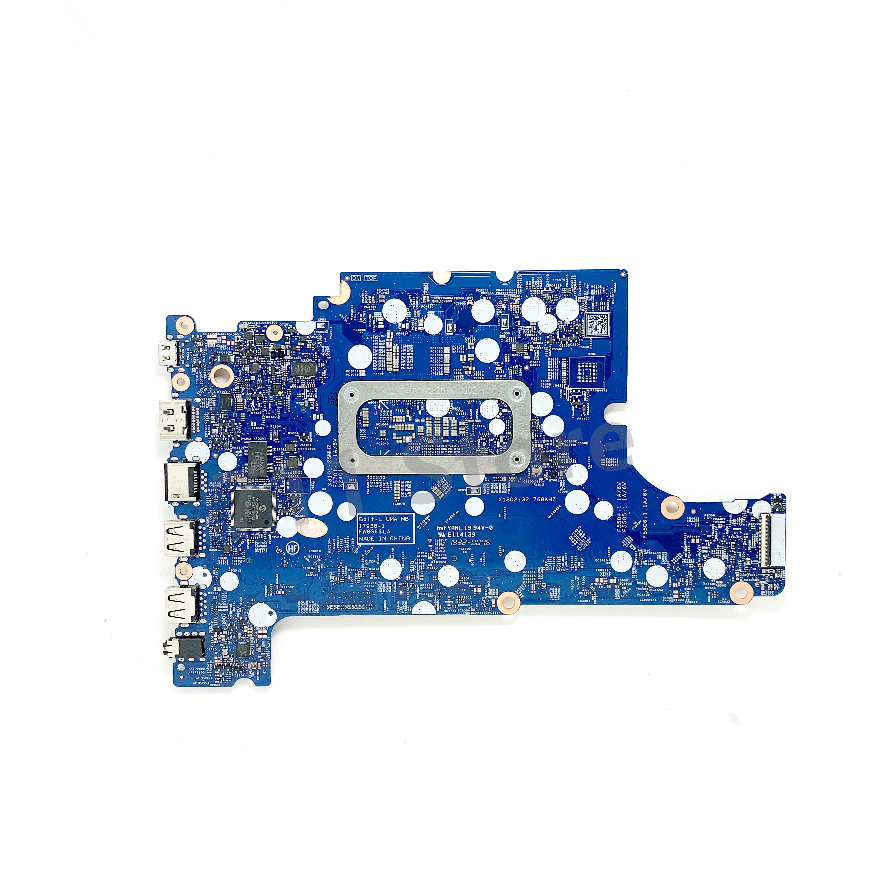 CN-0K3FRD 0K3FRD K3FRD 17938-1 Mainboard untuk Laptop Motherboard Dell 3500 dengan SRFFX I5-8265U CPU 100% telah diuji sepenuhnya dan bekerja dengan baik