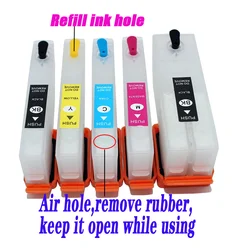 5Color Europe 33XL Refill Ink Cartridge For Epson XP-7100 XP-830 XP-630 XP-530 XP-640 XP-900 XP-645 XP-540 Printer with ARC