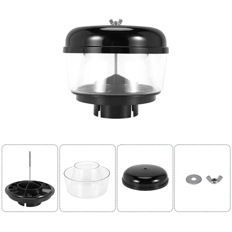 

A22E-Water Trap Snorkel Head Pre Cleaner Air Flow Car Snorkel Head Snorkel 3 Inch 77Mm Ram Sand Cup For Toyota Nissans