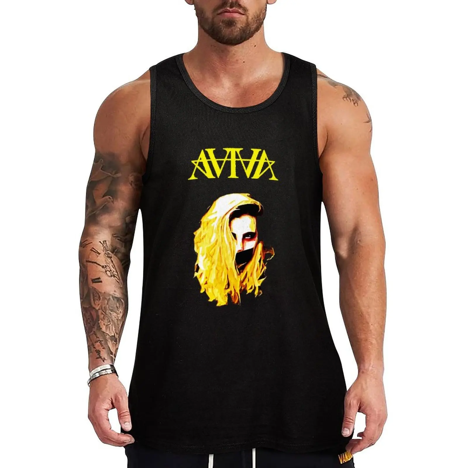 AViVA wallpaper music best seller Long Sleeve Essential Tank Top Everyday Basic Tank Top Comfort Cotton Undershirt