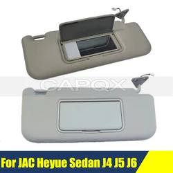 Sun Visor For JAC Heyue Sedan J4 J5 J6 Side Shade Sunvisor With Mirror Sunshade Cover Shade Sun Visor