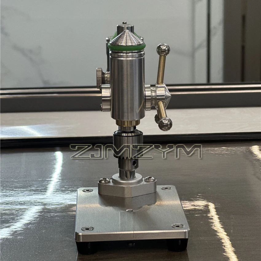 Imagem -03 - Micro Broca do Banco com Velocidade Ajustável Mini Máquina de Perfuração Ferramenta do Reparo do Relógio da Precisão Adaptador do Poder 0.34 mm 220v