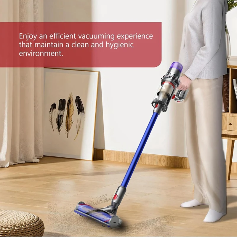 A16F-Dust Bin Top Fixed Sealing Ring For Dyson V10 SV12 Vacuum Dirt Cup Replacement Parts Canister/Dustbin Seal Accessories