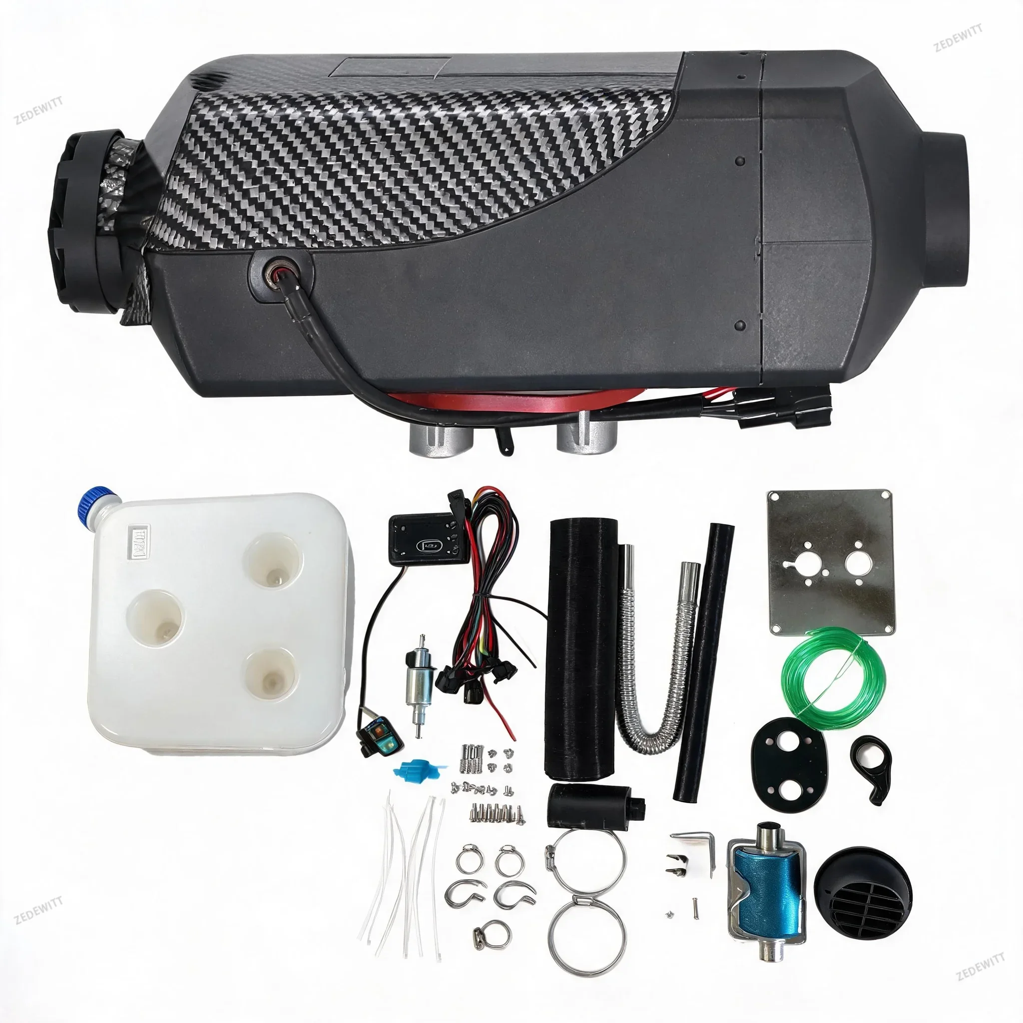 Universal Diesel Air Parking Heater 5KW 12V 24V Remote Control Fuel Heater for Car Truck RV Camper Automotive Heating Supplies