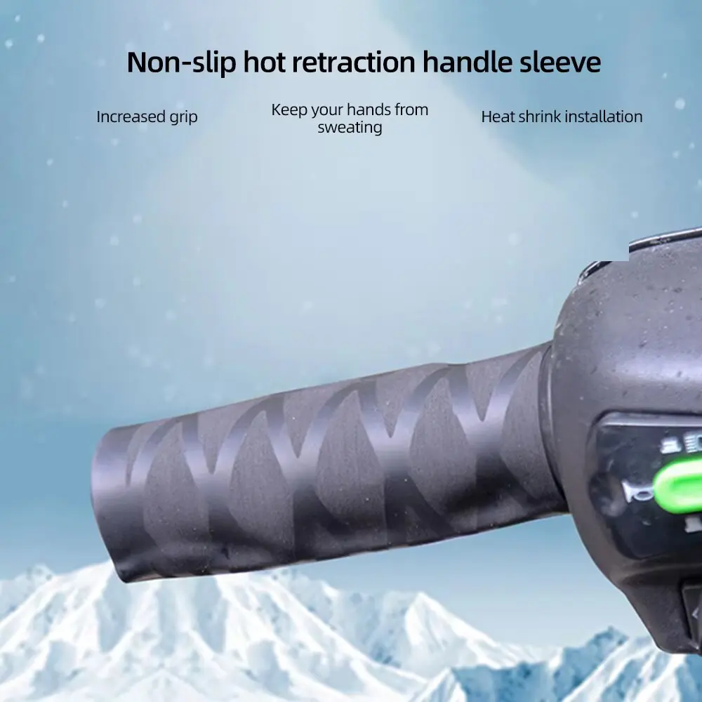 SEAMETAL Motorrad Lenker Abdeckungen Motorrad Wärmeschrumpfende Griff Abdeckung Anti Slip Sicherheit Bremse Grip Sleeve Schutz Abdeckungen – Detail 5