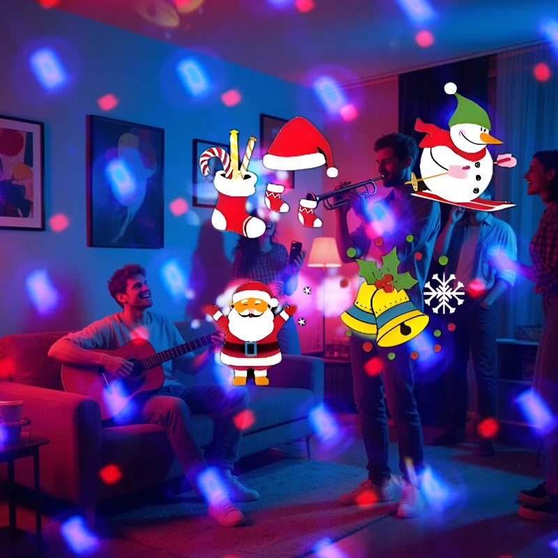 RGB LED أضواء ليلية USB بالطاقة المحمولة جو مصباح غرفة نوم ديكور المنزل عيد ميلاد عيد الحب عيد الميلاد عطلة Gi