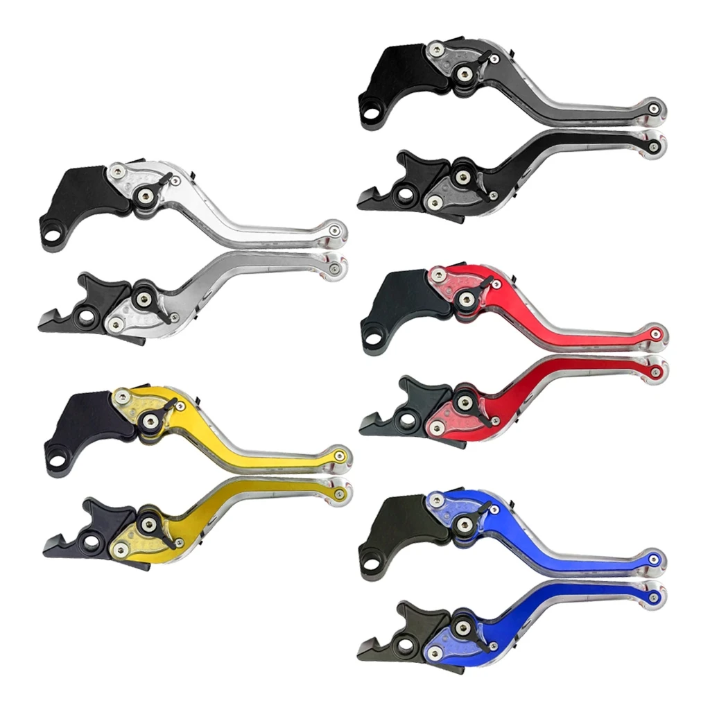 

1pc Motorcycle Brake Handle Adjustable Size Motorbike Modification Clutch Drum Brake Lever Handle with LED Light