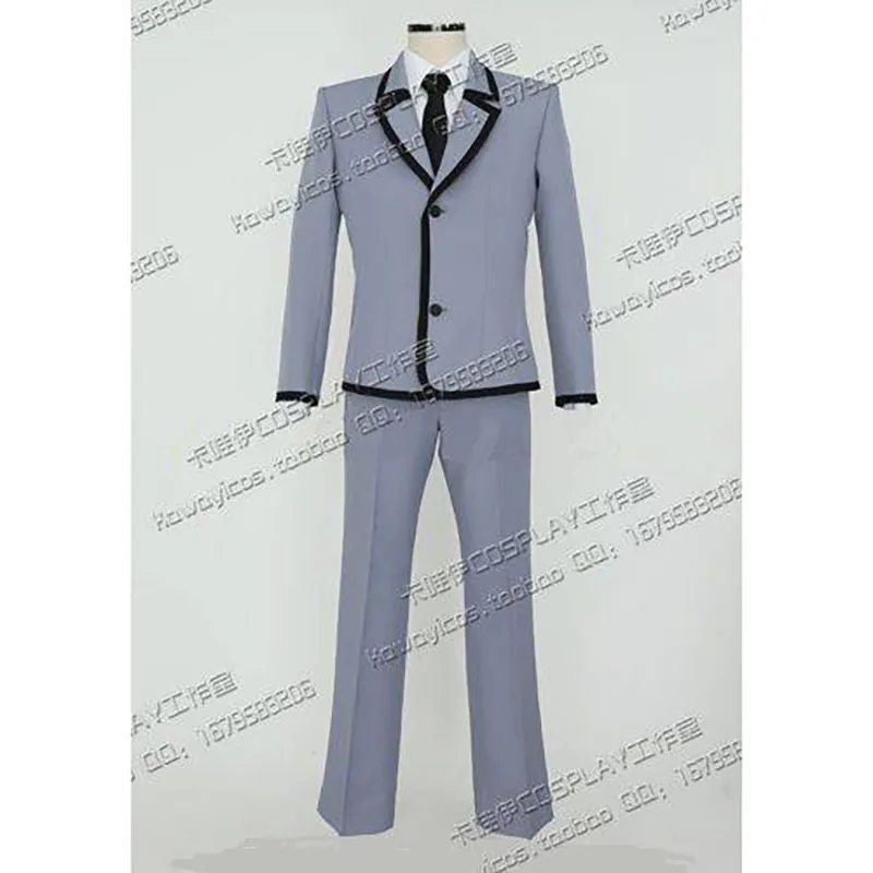 Fantasia de Cosplay do Anime Assassination Classroom Sugino Tomohito para Homens e Mulheres, Inclui Casaco, Camisa, Calças e Gravata, Roupas para Uso Diário