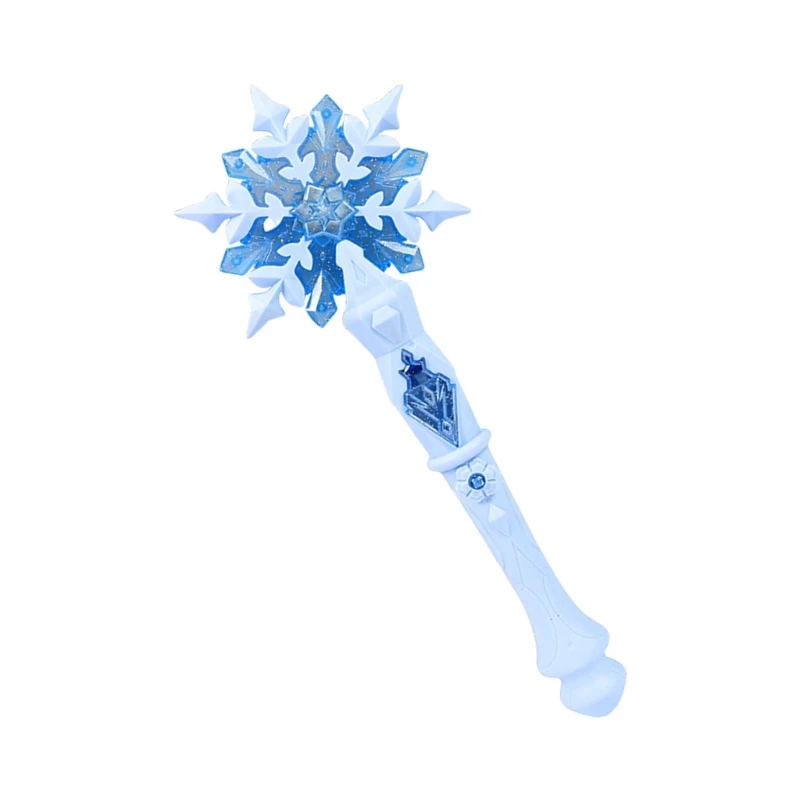 الأميرة السحرية العصا المتلألئة LED العصا الموسيقية باليد السحرية العمليات السهلة لنشاط لعب الأدوار للأطفال