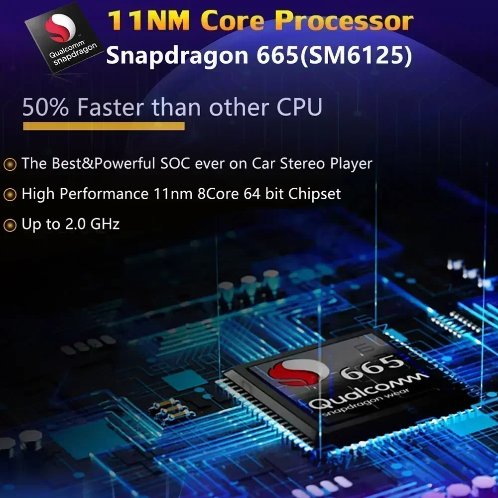 أندرويد 13 8 + 256G السيارات Carplay راديو السيارة لتحديد المواقع والملاحة شاشة تعمل باللمس الوسائط المتعددة مشغل فيديو العالمي 7 بوصة Autoradio ستيريو #2