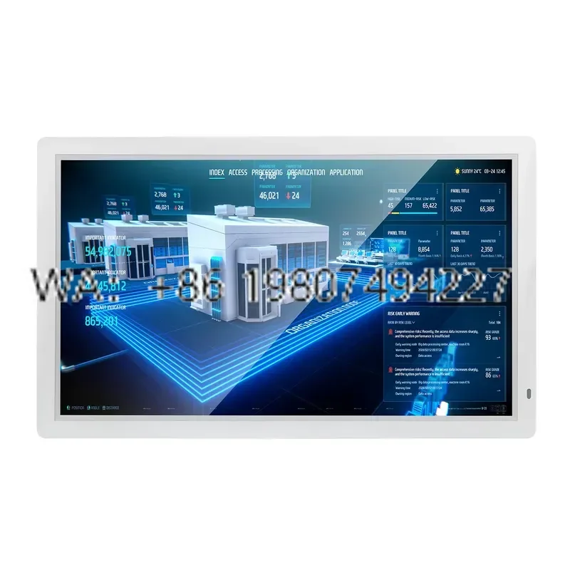 27 Inch 4K LCD 3840x2160 HD Display for Medical Endoscopy Surgical Use with DP USB Touch Interface